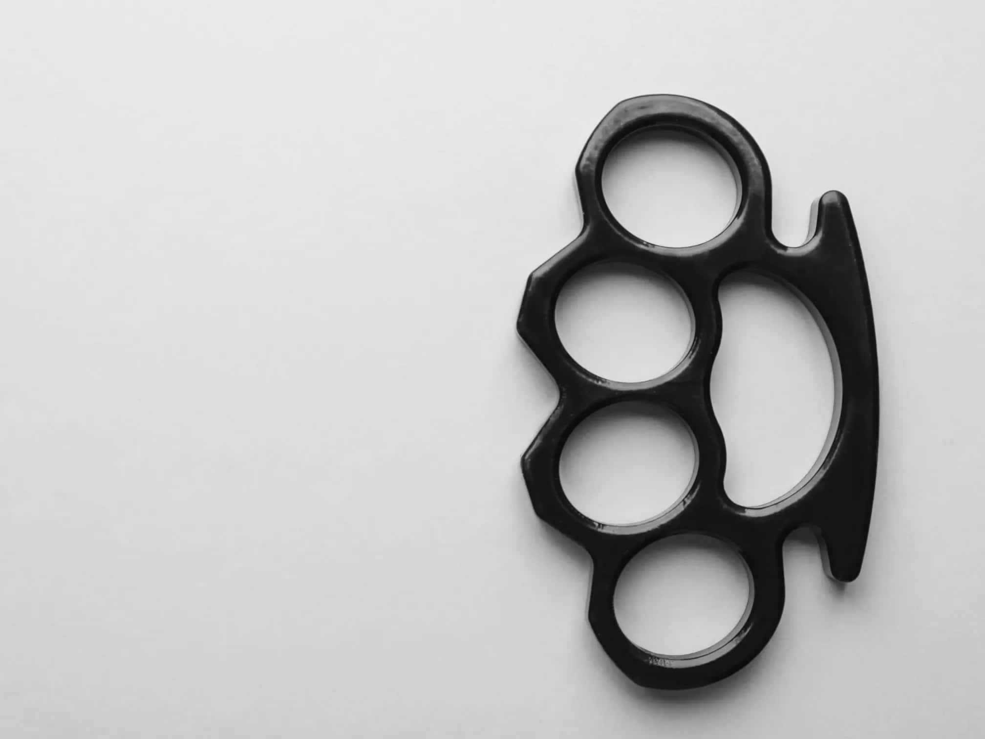 Schlagring als Waffe