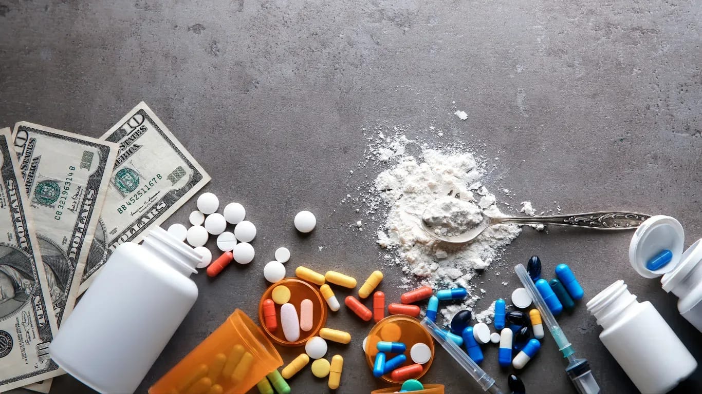 verschiedene Drogen und Betäubungsmittel
