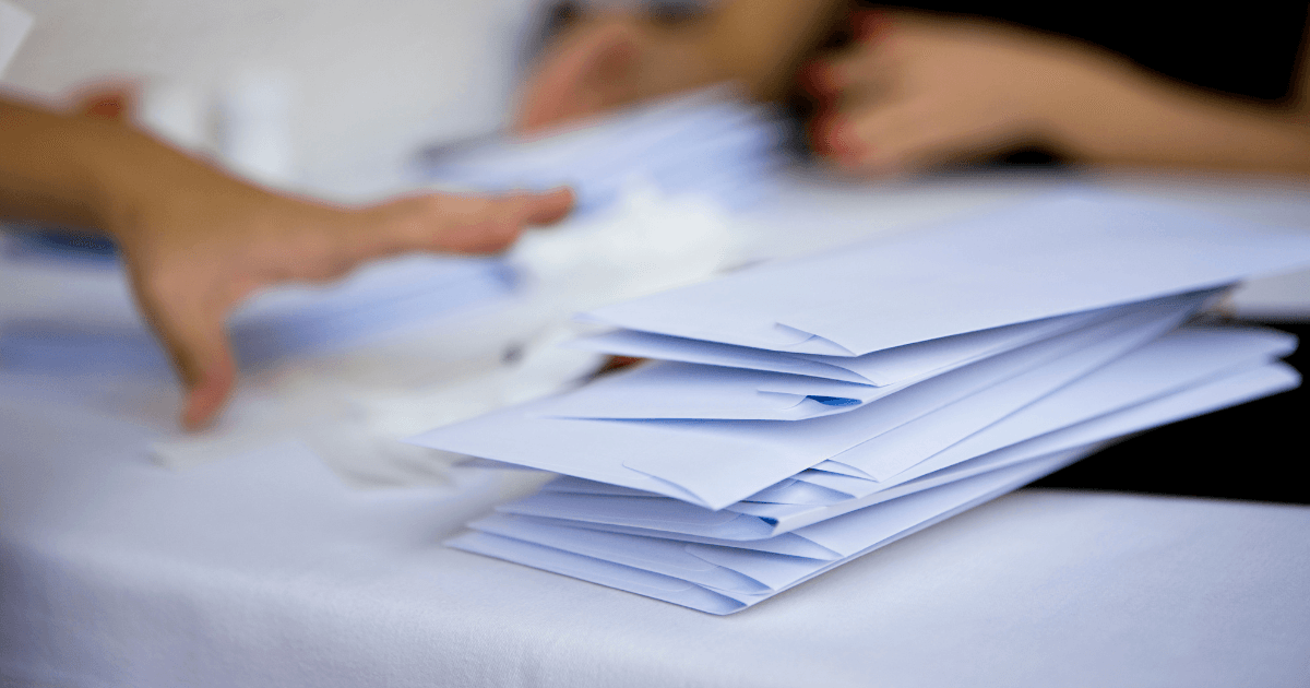 Bescheid für Einstellung Verfahren