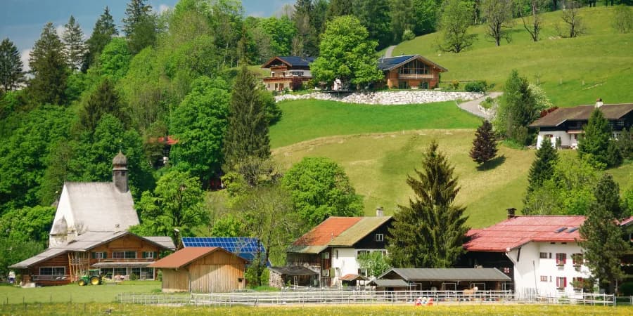 Hofstelle im Allgäu