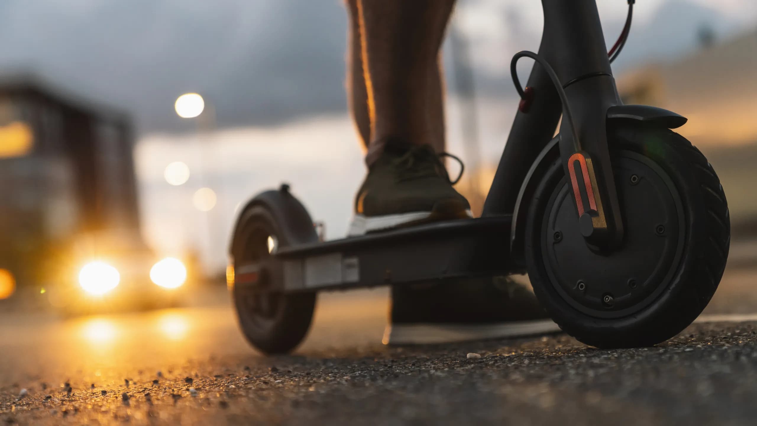 E-Scooter Fahrer